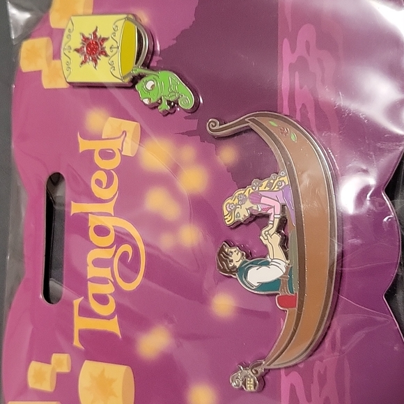 Disney | Jewelry | Disney Tangled Rapunzel Floating Lantern Enamel Pin ...